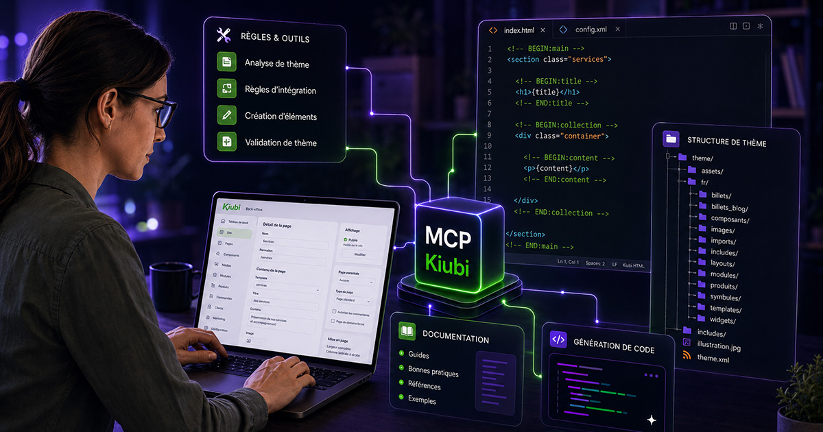 MCP Designer, quand votre agent IA apprend &agrave; parler Kiubi